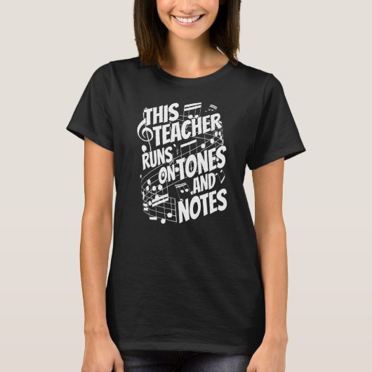 Bildung Musiklehrer der Schule T-Shirt (Vorderseite)