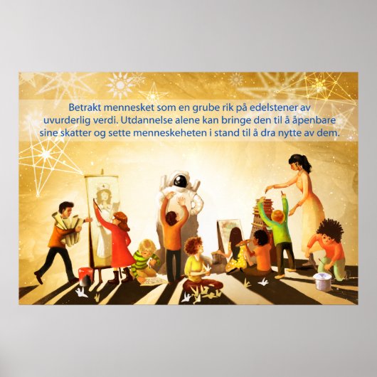 Bildung (Norwegisch) Poster (Vorne)