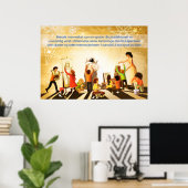 Bildung (Norwegisch) Poster (Heimbüro)