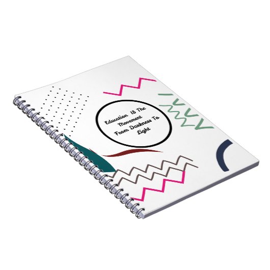 Bildung Notizblock (Rechte Seite)