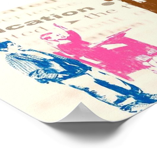 Bildung Poster (Ecke)