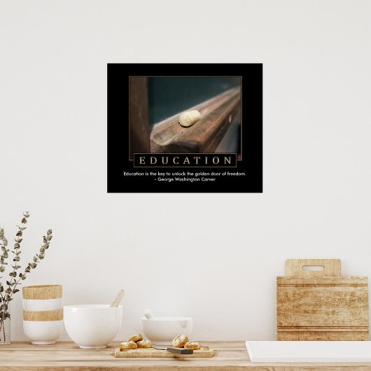 Bildung Poster (Küche)