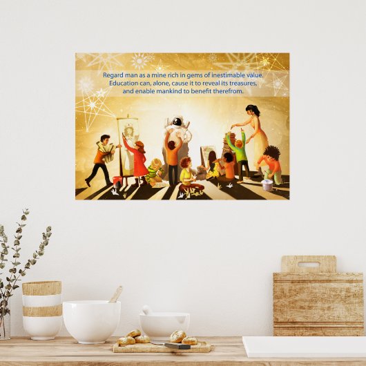 Bildung Poster (Küche)