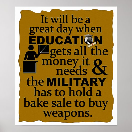 Bildung Poster (Vorne)