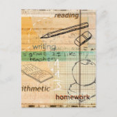 Bildung Postkarte (Vorderseite)