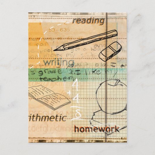 Bildung Postkarte (Vorderseite)