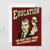 Bildung Postkarte (Vorne/Hinten)