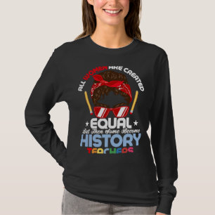 Bildung Professor für Geschichtslehrer T-Shirt