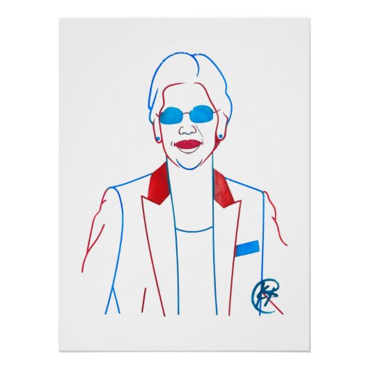 Bildung Savior Elizabeth Warren Classroom Poster (Vorderseite)