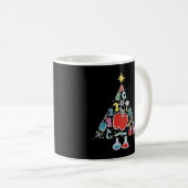Bildung School Educator - Christmas Tree Teacher Kaffeetasse (VorderseiteRechts)