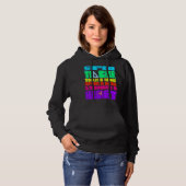 Bildung-Sped-Lehrer öffnet sich. Hoodie (Vorne ganz)