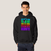 Bildung-Sped-Lehrer öffnet sich. Hoodie (Vorne ganz)