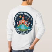 Bildung-T - Shirt für das Erlernen des Weltraums a (Rückseite)