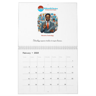 Bildung-Technologie-Kalender - Inspirierend Zitate Kalender