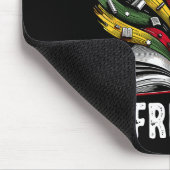 Bildung über schwarze Geschichte ist Freiheit Büch Mousepad (Ecke)