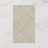 Bildung Visitenkarte (Rückseite)