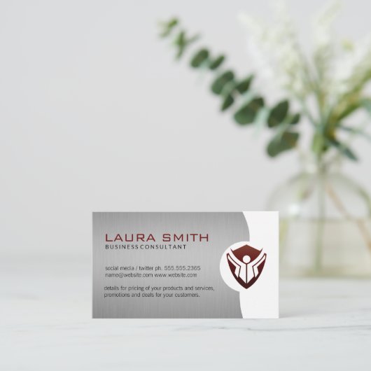 Bildung Visitenkarte (Stehend Vorderseite)