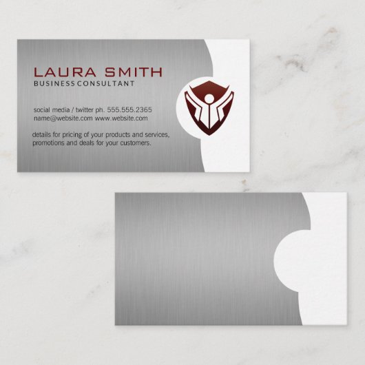 Bildung Visitenkarte (Vorne/Hinten)