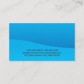 Bildung Visitenkarte (Rückseite)