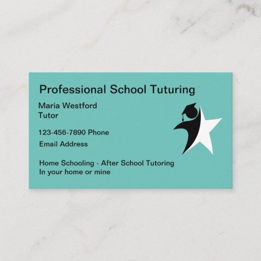 Bildung Visitenkarte (Vorderseite)