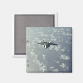 Bildung von F-22-Raptoren auf drei Schiffen Magnet (Vorderseite/Rückseite)