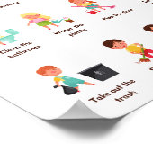 Bildung von Hausarbeit Poster (Ecke)