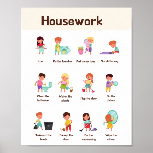 Bildung von Hausarbeit Poster (Vorne)