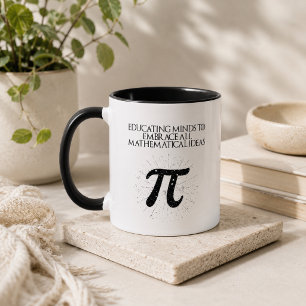 Bildung von Köpfen Umfasst Alle Mathe-Ideen Design Tasse