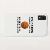 Bildung WICHTIG BASKETBALL IST WICHTIGER.p Case-Mate iPhone Hülle (Rückseite (Horizontal))