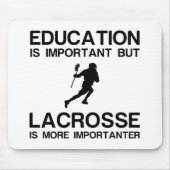 BILDUNG WICHTIG LACROSSE MOUSEPAD (Vorne)