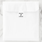 Bildung WICHTIG LACROSSE WICHTIG Dreieckiger Aufkleber (Tasche)