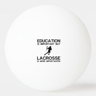 BILDUNG WICHTIG LACROSSE WICHTIGER TISCHTENNISBALL
