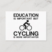 Bildung WICHTIG Visitenkarte (Vorderseite)