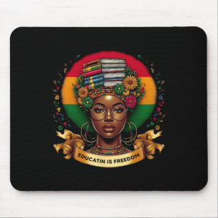 Bildung zum Schwarzmonat ist Freiheitsauszeichnung Mousepad