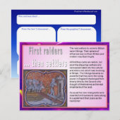 Bildung, Zuwanderung, Witze Postkarte (Vorne/Hinten)