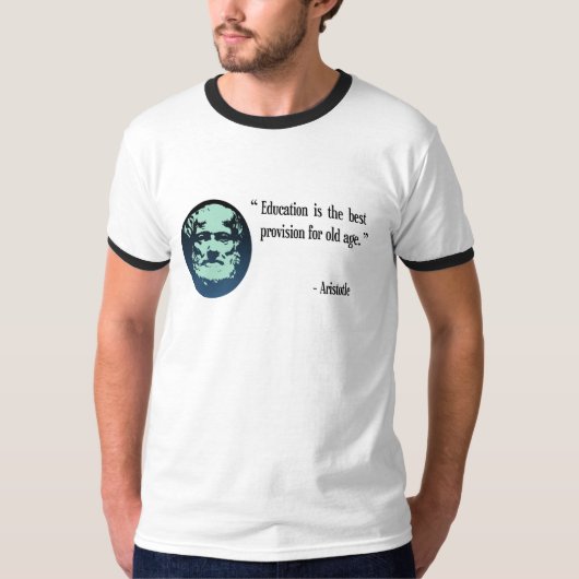Bildungs-Aristoteles-T - Shirt (Vorderseite)