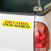 BILDUNGS-ERMUTIGUNGS-Zeichen/sticker/MAGNET Autoaufkleber (Auf Lkw)
