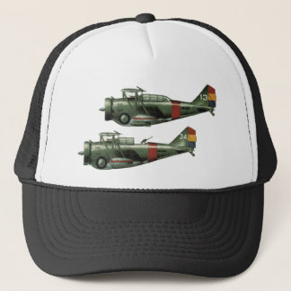 Bildungs-Fliegen des Weltkrieg-2 Truckerkappe