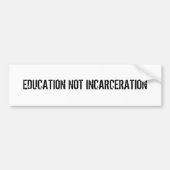 BILDUNGS-NICHT EINSPERRUNG AUTOAUFKLEBER (Vorne)