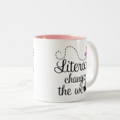 Bildungs-Tasse Zweifarbige Tasse (VorderseiteRechts)