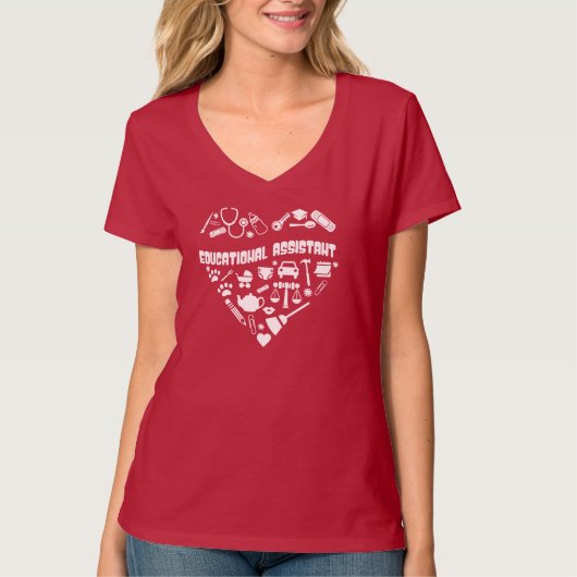 Bildungsassistentin Süß T-Shirt (Vorderseite)