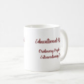 Bildungshilfe-Geschenk Kaffeetasse (VorderseiteRechts)