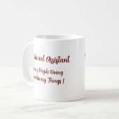 Bildungshilfe-Geschenk Kaffeetasse (Vorderseite Links)
