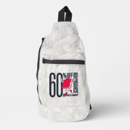 Bildungsort ohne Launenhaftigkeit Verboten  Crossbody Bag