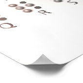 Bildungsposter mit Braille-Alphabet Poster (Ecke)