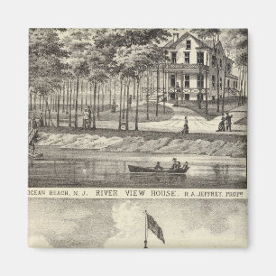 Bildungssaal, Asbury Park und River View House Magnet