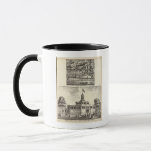 Bildungssaal, Asbury Park und River View House Tasse