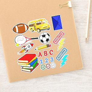 Bildungssticker für die Schule (Kinderaktivitätsbü Aufkleber