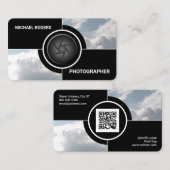 Bildunterteilung der Kamera Visitenkarte (Vorne/Hinten)