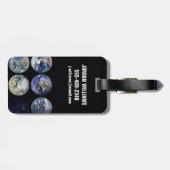 Bildvergleich der ikonischen Ansichten des Planete Gepäckanhänger (Rückseite horizontal)